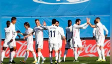 Real Madrid no le pierde pisada al líder  Atlético de Madrid