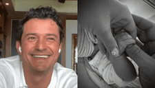 Orlando Bloom revela que le canta a su hija: “Quiero que su primera palabra sea 'Papá'”