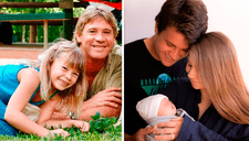 Bindi Irwin, hija del fallecido ‘Cazador de cocodrilos’, se convierte en madre y honra a su padre con el nombre de su bebé