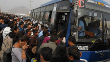 Anuncian paro general de transporte público urbano en Lima y Callao el 7 de abril