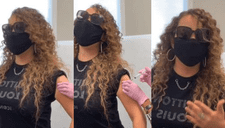 Mariah Carey se vacunó contra el coronavirus y tuvo una curiosa reacción [VIDEO]