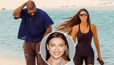 Kanye West e Irina Shayk son captados de vacaciones tras anunciar su divorcio con Kim Kardashian