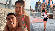 Pamela López se va de viaje con sus hijas a Disney tras difusión del video de Christian Cueva [FOTOS]