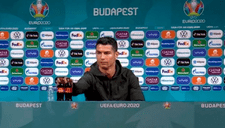 Cristiano Ronaldo y los futbolistas que causaron polémica por sacar la publicidad oficial