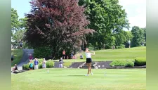 Golfista peruana brilla en torneo en Nueva York