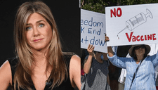 Si Jennifer Aniston es tu amiga y no te vacunas contra el COVID-19, dejará de hablarte