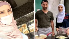 Refugiada siria huye de su país y emprende negocio de comida árabe: "No pude soportarlo" [FOTOS]