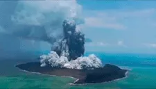 Volcán de Tonga: se eliminó la isla por completo debido a la erupción [VIDEO]