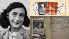 Ana Frank: Google conmemora a la joven alemana víctima del holocausto nazi con un emotivo doodle