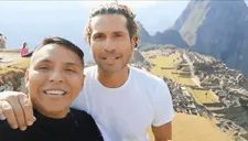 Edwin Sierra causó furor en sus redes al visitar Machu Picchu junto al actor Gregorio Pernía ‘El Titi’