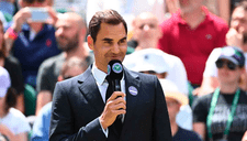 Roger Federer “volvió a su casa”: reapareció en Wimbledon y el estadio se puso de pie para aplaudirlo