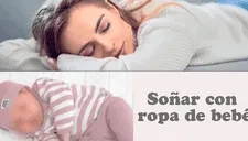 ¿Qué significa soñar con ropa de bebé?