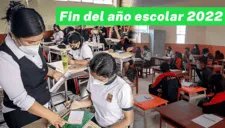 Fin de año escolar 2022: ¿Cuándo terminan las clases en los colegios públicos?