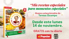 “Teresa Ocampo, mis recetas especiales” inicia este lunes 14 de noviembre