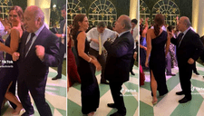 Captan a Hernando de Soto y su esposa sacando los pasitos 'prohibidos' al ritmo del rock & all en matrimonio [VIDEO]