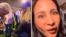 Jefferson regaló su camiseta a Ximena Peralta y Kathy Sheen se INDIGNA: "Debió regalarle a un hincha" [VIDEO]