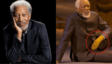 ¿Por qué Morgan Freeman apareció con un guante en la mano izquierda en la inauguración del Mundial Qatar 2022?