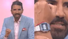 Fernando Díaz se luce con reloj Casio al estilo de Piqué en su primer día en 'Arriba mi gente'