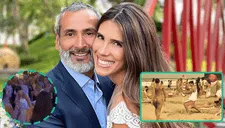 Vanessa Tello recuerda sus inicios y sorprende a su esposo bailándole el "Tema del verano" durante su matrimonio