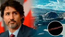 EE.UU. derribó un OVNI en Alaska y Canadá, informó Justin Trudeau: ¿espionaje o extraterrestres?