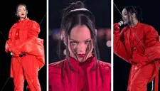 Rihanna destacó en el Super Bowl 2023: así fue su impresionante presentación en el show de medio tiempo