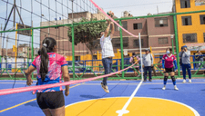 Inauguran nueva alameda del deporte en Carmen de La Legua