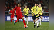 Colombia  pasó gran susto ante  Corea del Sur en Seúl: perdía 0-2 e igualó 2-2