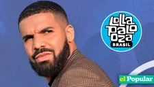 Drake canceló su concierto paso por Lollapalooza Brasil y generó decepción entre sus fanáticos