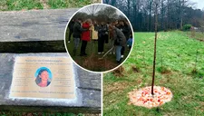 Natacha de Crombrugghe: padres y amigos le dan emotivo adiós en Bélgica plantando arbol que "florecerá para ella"