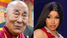 Cardi B tilda de 'depredador' a Dalai Lama tras besar a niño en la boca