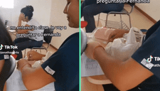 Estudiante de la USMP es captada armando su desayuno en plena clase: “Tenía hambre”