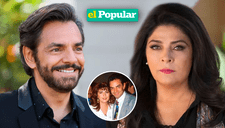 ¿Por qué Eugenio Derbez no le dio el pésame a Victoria Ruffo por la muerte de su madre?