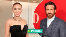 Scarlett Johansson: Esto dijo sobre Ryan Reynolds y cuál es la relación que tuvo con el actor