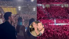 Messi fue ovacionado en concierto de Coldplay al que fue con Antonela y Chris Martin sorprende con emotivo momento