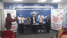 Comunidad cristiana realiza gran "Marcha por Jesús"