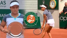 Lucciana Pérez se quedó con el segundo lugar en Roland Garros Junior: peruana hizo historia en París