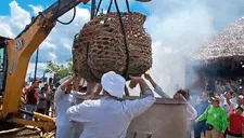 Fiesta de San Juan: Iquitos prepara juane de media tonelada y es la más grande del mundo