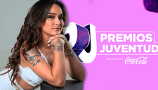 Daniela Darcourt tras participar en Premios Juventud: “Estoy muy contenta”