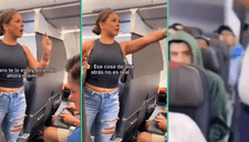 Mujer genera escándalo en avión y revela que pasajero “no era real”: ¿Qué fue lo que vio?