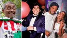 Maradona, Romario y Ronaldinho: estrellas de fútbol que sucumbieron a la noche