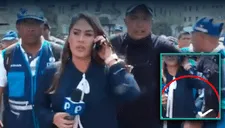 Periodista es agredida en Plaza San Martín mientras cubría la Tercera Toma de Lima