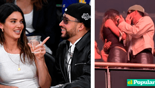 ¡No se ocultan más! Bad Bunny y Kendall Jenner se lucen románticos en concierto de Drake