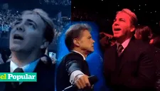 Cristian Castro asistió al concierto de Luis Miguel en primera fila y su reacción es viral en redes