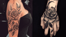 El misterioso significado de los tatuajes de rosas negras