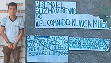 Loreto: Fiscalía investiga al escolar que quemó colegio y dejó mensajes de Abimael Guzmán