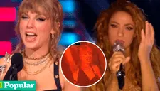 Taylor Swift y su inesperada reacción al escuchar a Shakira cantando en los MTV VMA’s 2023