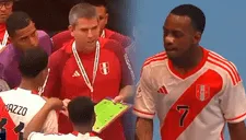 Se vuelve viral el comentario racista del DT de la selección peruana de futsal en pleno partido en vivo