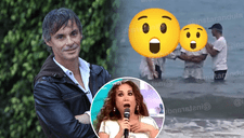 Jean Paul Strauss, ex de Janet Barboza, ahora se recursea bautizando a fieles cristianos