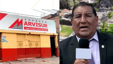 Se casó en Arequipa y junto a su esposa fundó Marvisur, la empresa de carga que tiene sucursales en todo el Perú