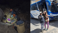 Hallan desorientada a turista australiana que se refugió bajo una roca en el Colca